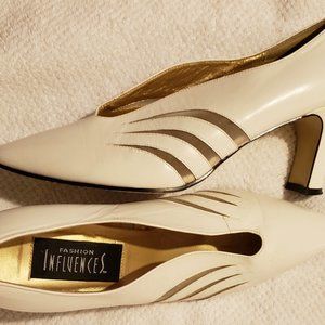 Vintage Off White Fashion Influences Pumps